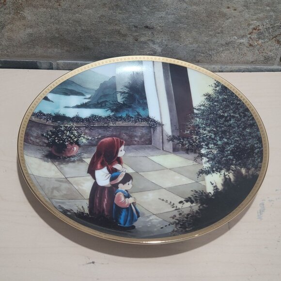 Enesco Precious Moments A Prayer Answered A Promise Kept Decorative Plate The Ha - Picture 6 of 12